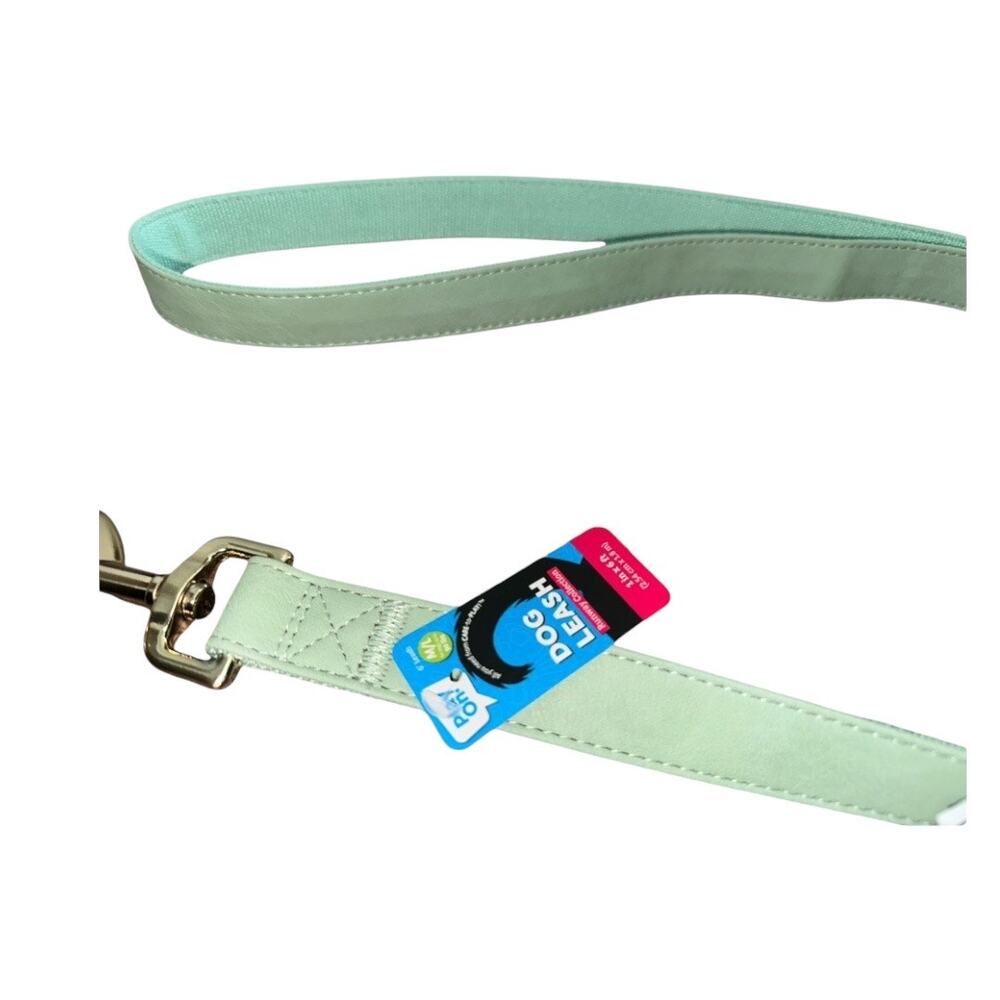 PLAY ON 6” Mint Green dog leash size medium/large up to 90lbs - Picture 4 of 7